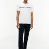 T-shirt com logótipo de riscas Hilfiger T-shirt com logótipo de riscas Hilfiger
