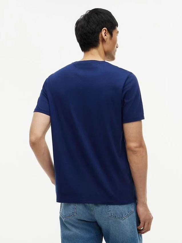 T-shirt com logótipo de riscas Hilfiger T-shirt com logótipo de riscas Hilfiger