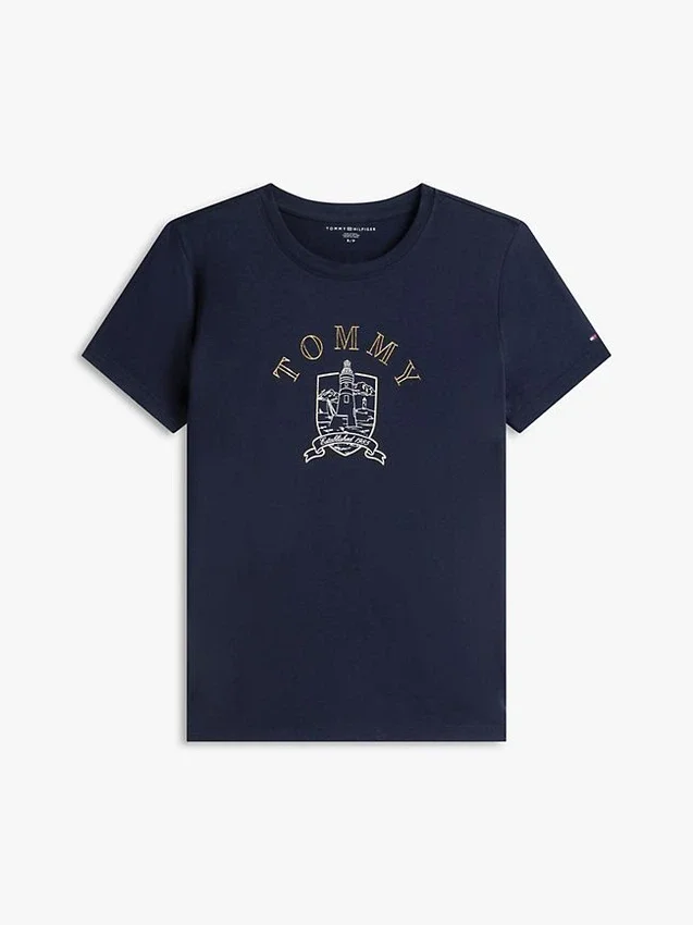 T-shirt com logótipo do farol T-shirt com logótipo do farol