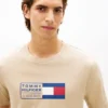 T-shirt com logótipo Flag Box T-shirt com logótipo Flag Box
