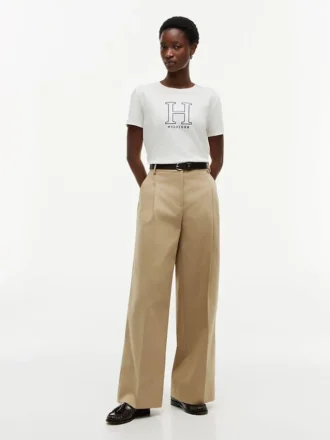 T-shirt com logótipo H floral