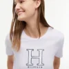 T-shirt com logótipo H floral
