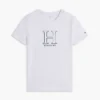 T-shirt com logótipo H floral
