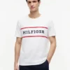 T-shirt com logótipo Hilfiger