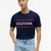 T-shirt com logótipo Hilfiger T-shirt com logótipo Hilfiger