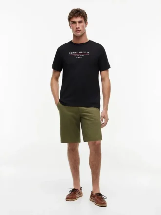 T-shirt com logótipo Hilfiger