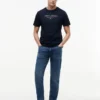 T-shirt com logótipo Hilfiger T-shirt com logótipo Hilfiger