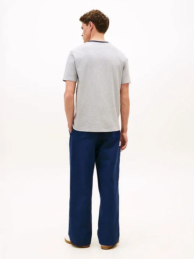 T-shirt com logótipo Hilfiger T-shirt com logótipo Hilfiger