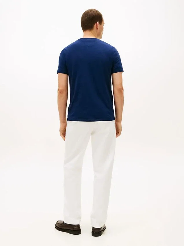 T-shirt com logótipo Hilfiger T-shirt com logótipo Hilfiger