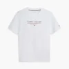 T-shirt com logótipo Hilfiger T-shirt com logótipo Hilfiger