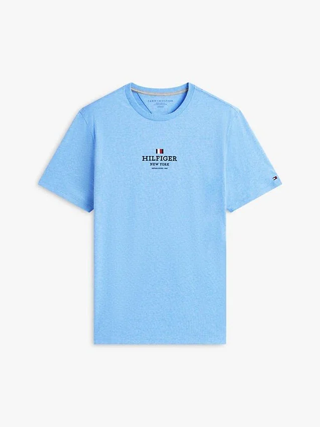 T-shirt com logótipo Hilfiger T-shirt com logótipo Hilfiger