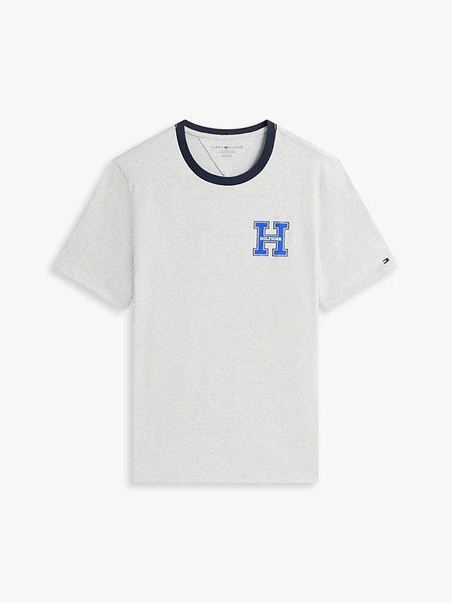 T-shirt com logótipo Hilfiger T-shirt com logótipo Hilfiger