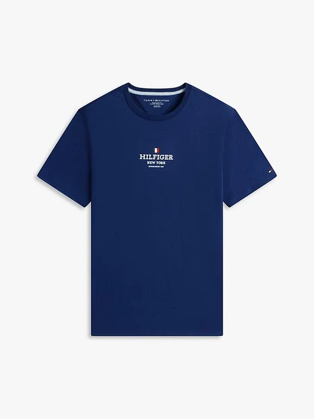 T-shirt com logótipo Hilfiger T-shirt com logótipo Hilfiger