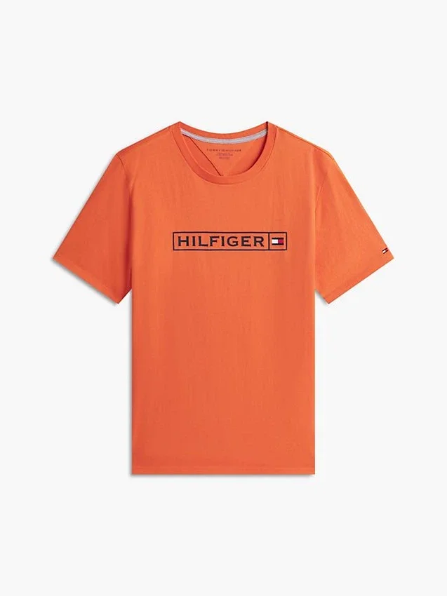 T-shirt com logótipo Hilfiger T-shirt com logótipo Hilfiger