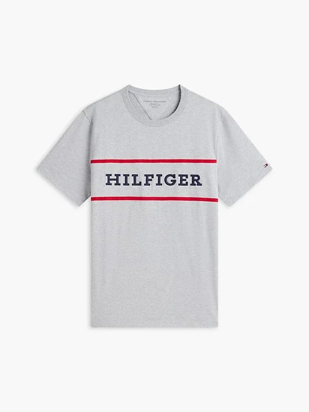 T-shirt com logótipo Hilfiger T-shirt com logótipo Hilfiger