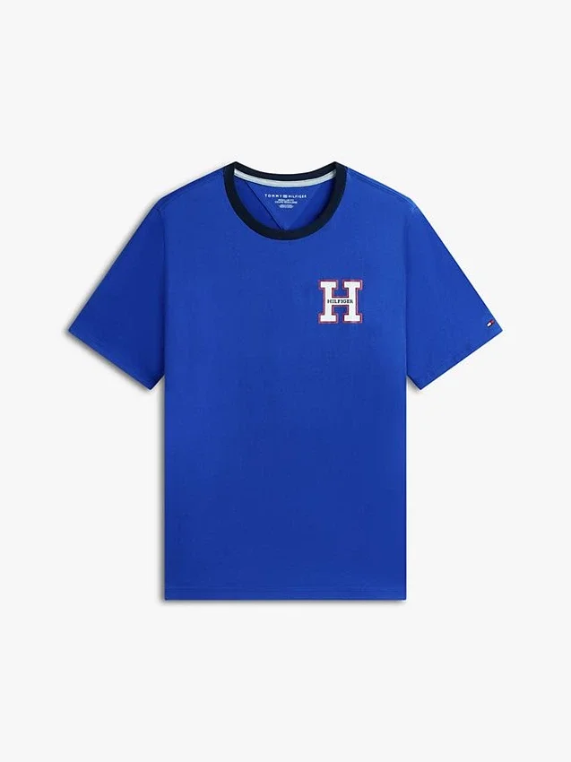 T-shirt com logótipo Hilfiger T-shirt com logótipo Hilfiger