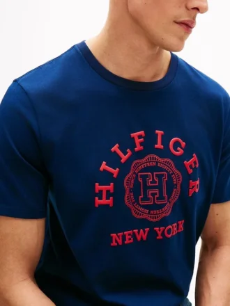 T-shirt com logótipo Hilfiger Arch