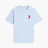 T-shirt com logótipo monograma em blocos de cor