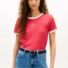 T-shirt com logótipo monotipo
