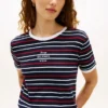 T-shirt com logótipo monotipo