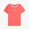 T-shirt com logótipo monotipo