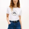 T-shirt com logótipo âncora TH T-shirt com logótipo âncora TH