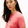 T-shirt com logótipo âncora TH T-shirt com logótipo âncora TH