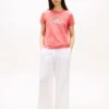 T-shirt com logótipo âncora TH T-shirt com logótipo âncora TH