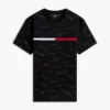 T-shirt com logótipo Signature Flag Stripe