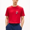 T-shirt com logótipo sobreposto