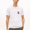 T-shirt com logótipo sobreposto