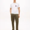 T-shirt com logótipo sobreposto