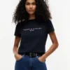 T-shirt com logótipo Tommy bordado