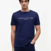 T-shirt com logótipo Tommy bordado T-shirt com logótipo Tommy bordado