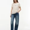 T-shirt com logótipo Tommy bordado