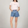 T-shirt com logótipo Tommy bordado