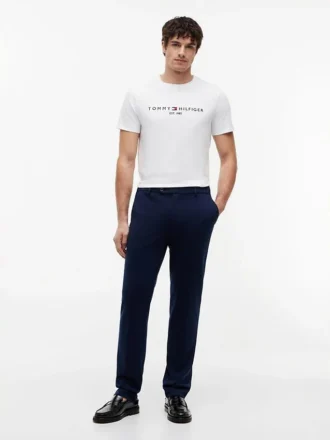 T-shirt com logótipo Tommy bordado