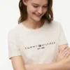 T-shirt com logótipo Tommy bordado