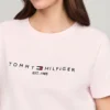 T-shirt com logótipo Tommy bordado