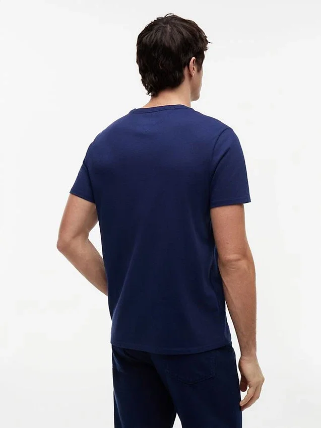 T-shirt com logótipo Tommy bordado T-shirt com logótipo Tommy bordado