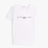 T-shirt com logótipo Tommy bordado