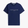 T-shirt com logótipo Tommy bordado T-shirt com logótipo Tommy bordado