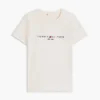 T-shirt com logótipo Tommy bordado
