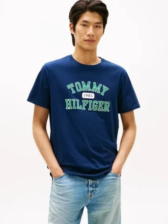 T-shirt com logótipo Tommy Varsity