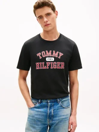 T-shirt com logótipo Tommy Varsity