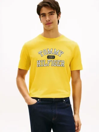 T-shirt com logótipo Tommy Varsity