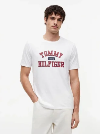 T-shirt com logótipo Tommy Varsity