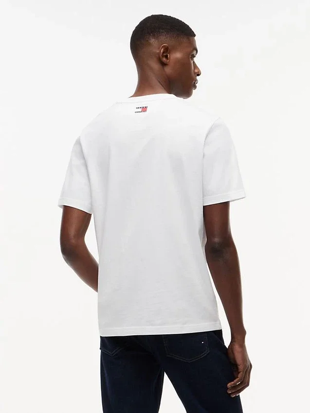 T-shirt com logótipo Tommy x Cadillac F1® Team T-shirt com logótipo Tommy x Cadillac F1® Team