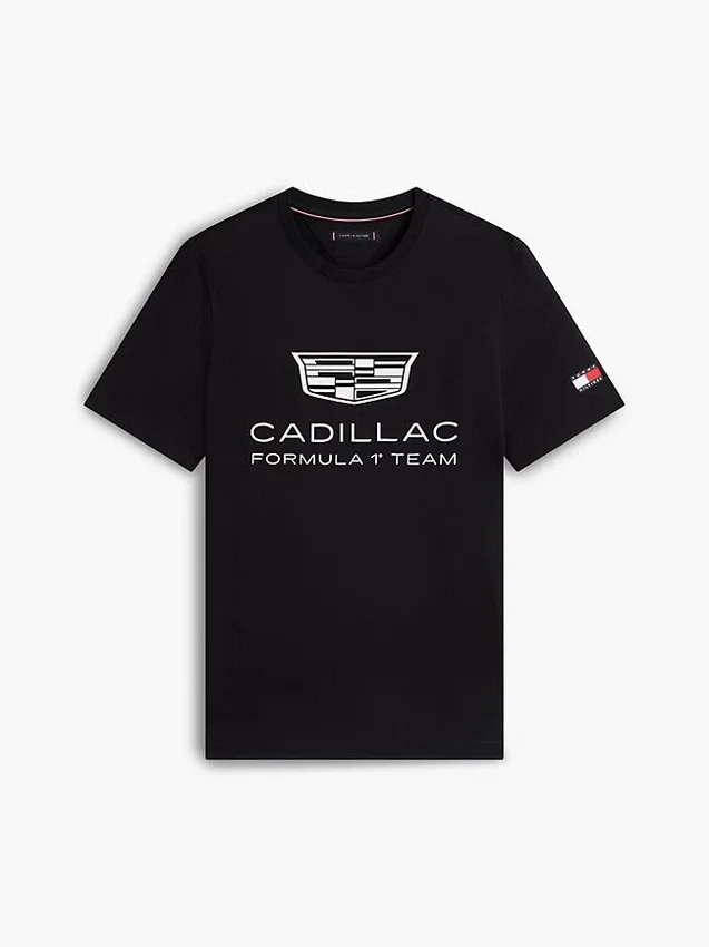 T-shirt com logótipo Tommy x Cadillac F1® Team T-shirt com logótipo Tommy x Cadillac F1® Team