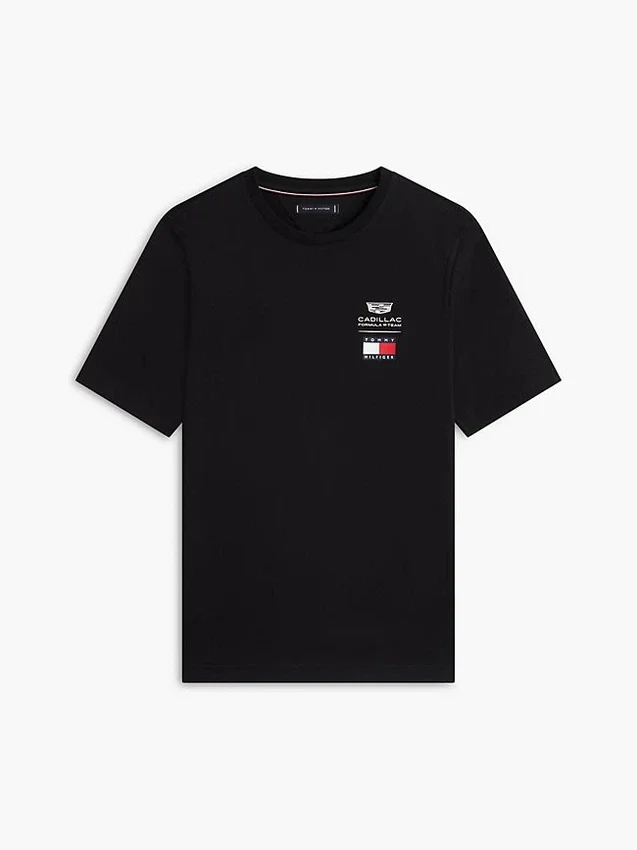 T-shirt com logótipo Tommy x Cadillac F1® Team T-shirt com logótipo Tommy x Cadillac F1® Team